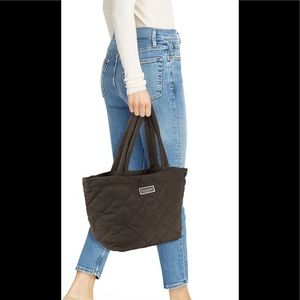 Marc Jacobs Quilted Nylon Tote-Black